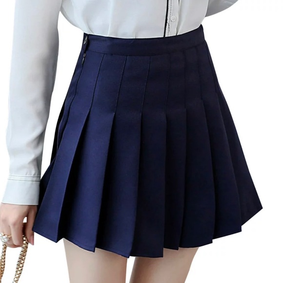 Love Tree Dresses & Skirts - High waist pleated mini skirt school girl skirt